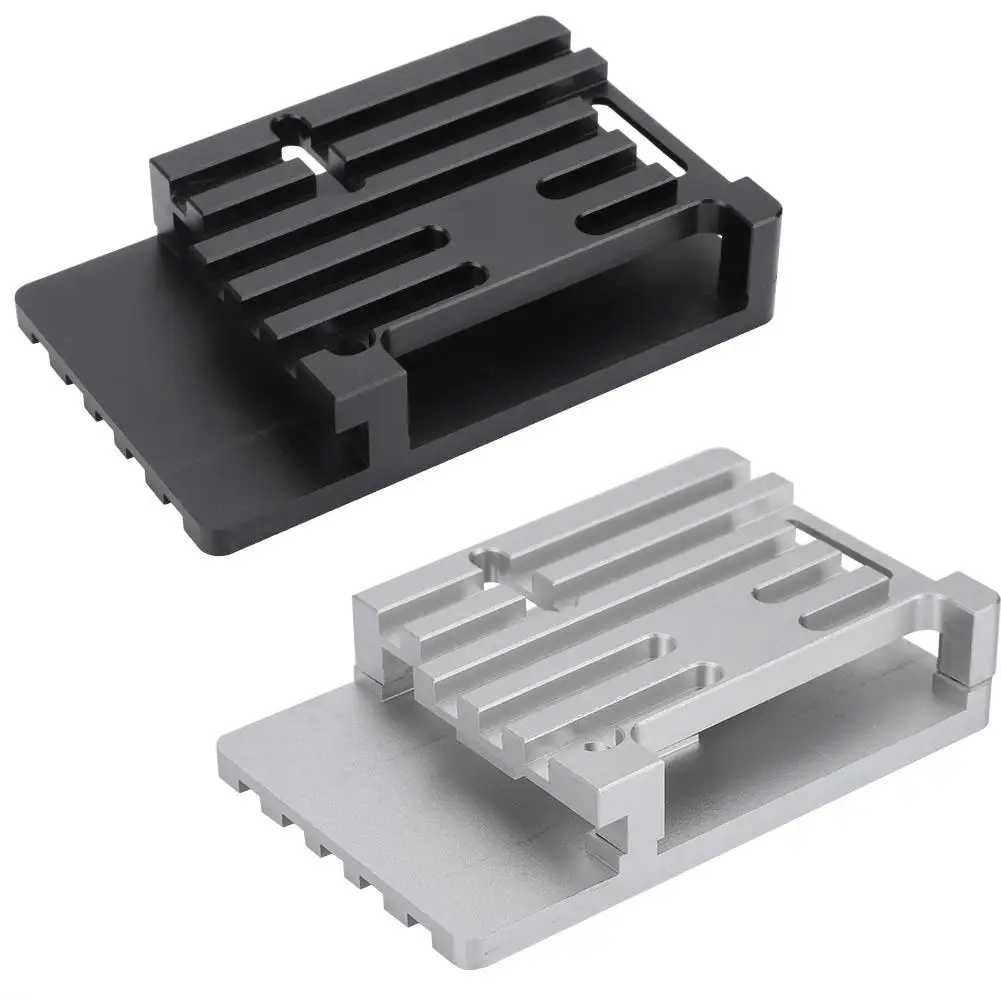 

Aluminum Alloy CNC Enclosure Case Metal Shell Compatible For Raspberry Pi 3B+ V2