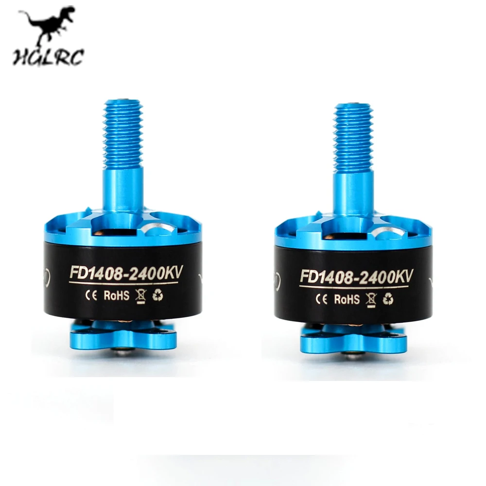 

2PCS HGLRC Forward 1408 2400KV 5-6S 3600KV 3-4S Brushless Motor for RC Drone FPV Racing Spare Part DIY Accessories