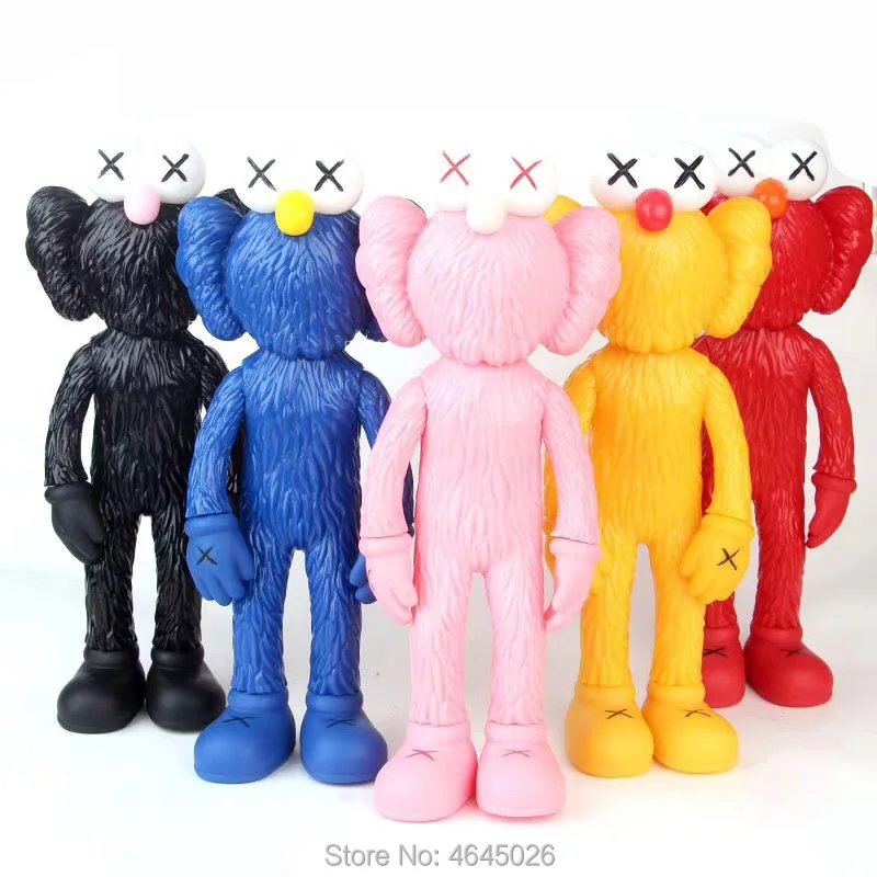 

30CM Kaws BFF Model Companion Thailand Bangkok Exhibition Sesame Street Art RON Kaws PVC Figure Collection Doll Toy for Boys