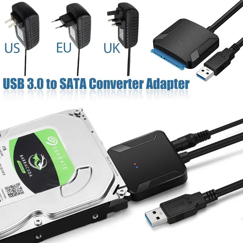 USB 3 0 на Sata адаптер конвертер Кабель USB3.0 кабель для sum Seagate WD 2 5 поддерживает Windows XP