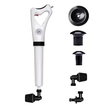 

Inflatable Household Toilet Drain Plunger High Pressure Sink Plunger Efficient Toilet Fittings