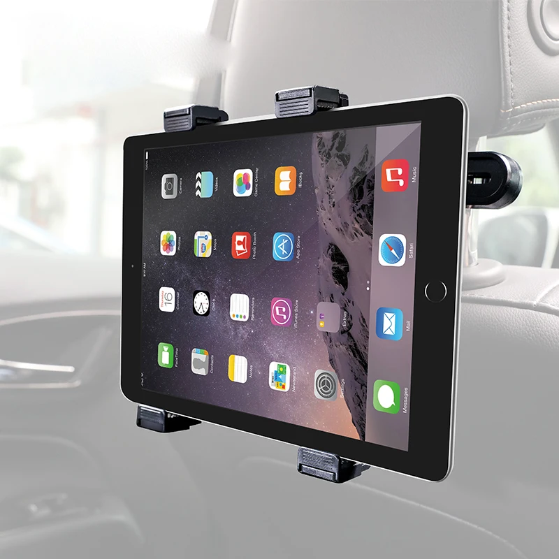 Universal Car Back Seat Tablet Phone Holder Stand For iPad 7 10 inch