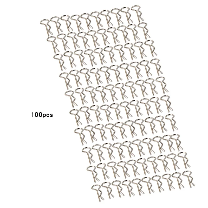 Pin Retaining Clips R-Clips Hitch Pins For HSP Traxxas TRX4 1//10 RC Car Shell