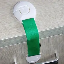 1 шт. детские цветные красочные регулируемые безопасные замки для шкафов шкаф, буфет, ящик для блокировки безопасности цвет Случайный