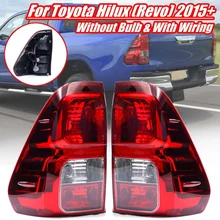 Для Toyota Hilux Revo пикап 1 пара задний светильник с жгутом тормоза задний Фонарь левый и правый боковой