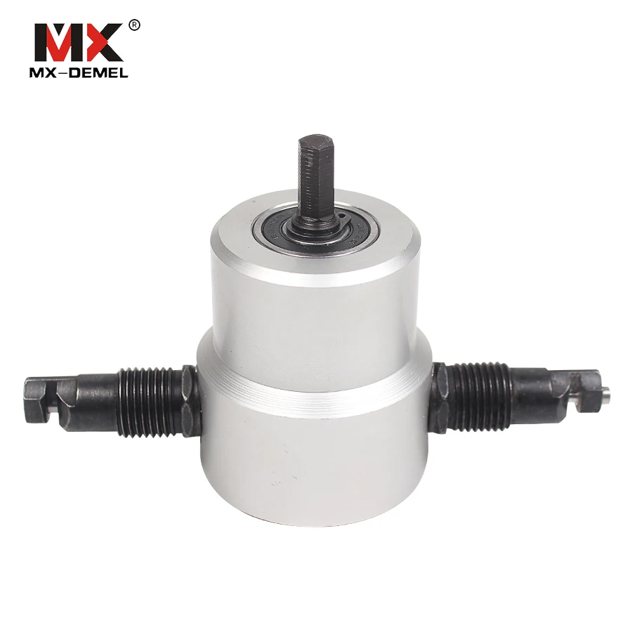 

Nibble Metal Cutting Double Head Sheet With Box Nibbler Saw Cutter Tool Drill Nibbler Sheet Metal Power Tools Set