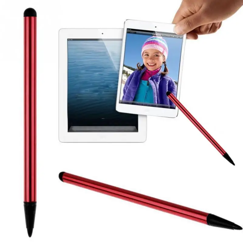 2 шт Высокое качество емкостный универсальный стилус сенсорный экран Стилус карандаш для планшета для iPad мобильного телефона мобильный телефон