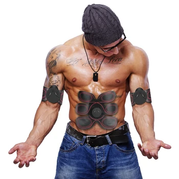 

EMS fitness massager Abdomen EMS Trainer Wireless pulse massager Arm Abdomen Muscle stimulator Home health fitness equipment
