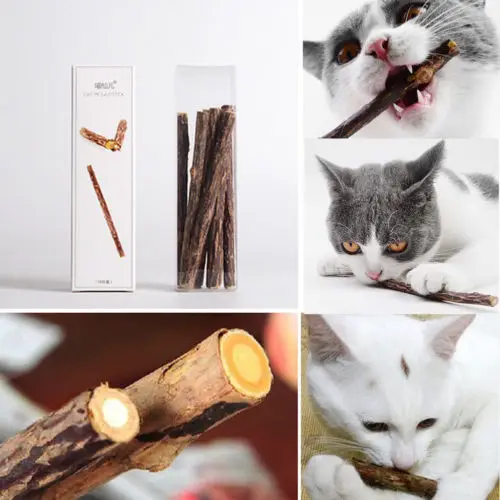 10PCS Pet Cat Pure Natural Catnip Toy Branch Cleaning Teeth Silver vine Cat Snacks Sticks Pet Supplies 10PCS Pet Cat Pure Natural Catnip Toy Branch Cleaning Teeth Silver vine Cat Snacks Sticks Pet Supplies