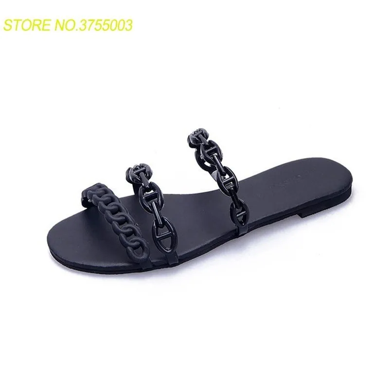 

New Women Jelly Flip Flops Female Spring & Summer Transparent Beach Flip Flops Female Cute Flip Flops