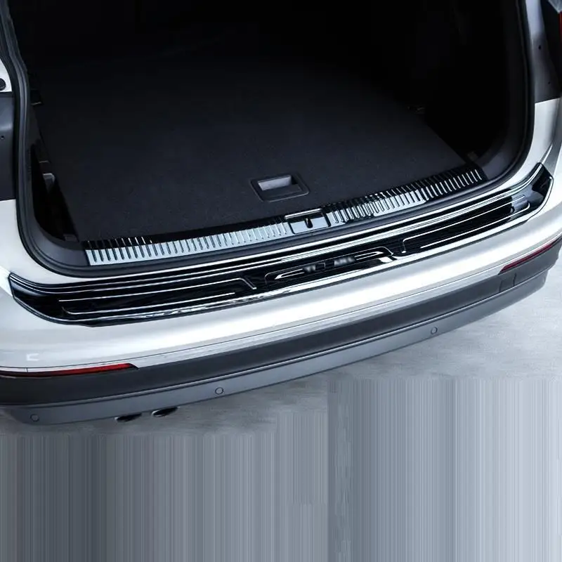 

Chromium Rear Panels Foot Pedal Exterior Fashion Accessories Car Styling Parts Sticker Strip 17 FOR Volkswagen Tiguan L