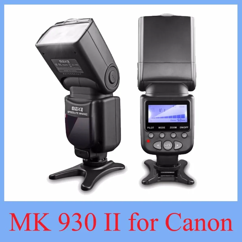 2017 NEW Meike MK 930 II Flash Speedlight/Speedlite for Canon 6D EOS 5D