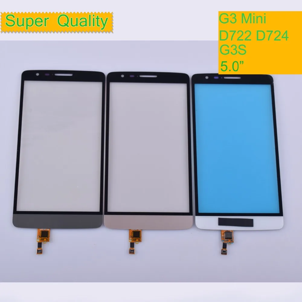 10 шт./лот G3Mini для LG G3 Mini D722 D724 G3S сенсорный экран Сенсорная панель дигитайзер
