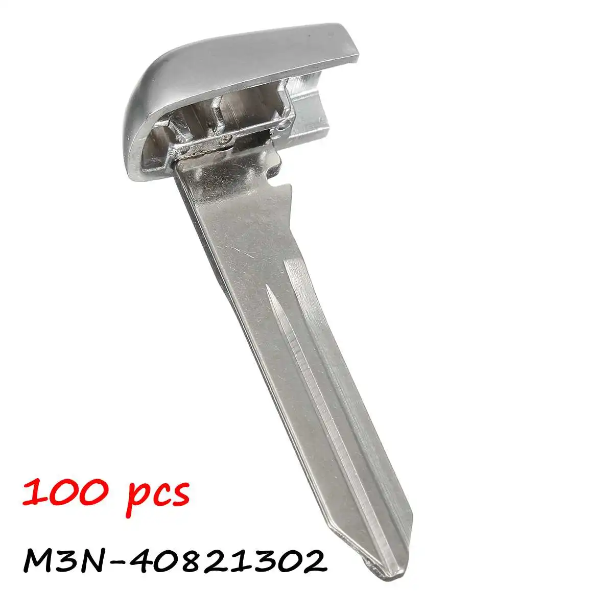 

10 PCS M3N-40821302 Brand New Remote Key Keyless Entry Uncut Key Blank Blade Insert for Chrysler for Dodge for Jeep Ram