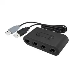 4 Порты и разъёмы USB GC GameCube NGC контроллер, адаптер, конвертер для wii U ПК коммутатора