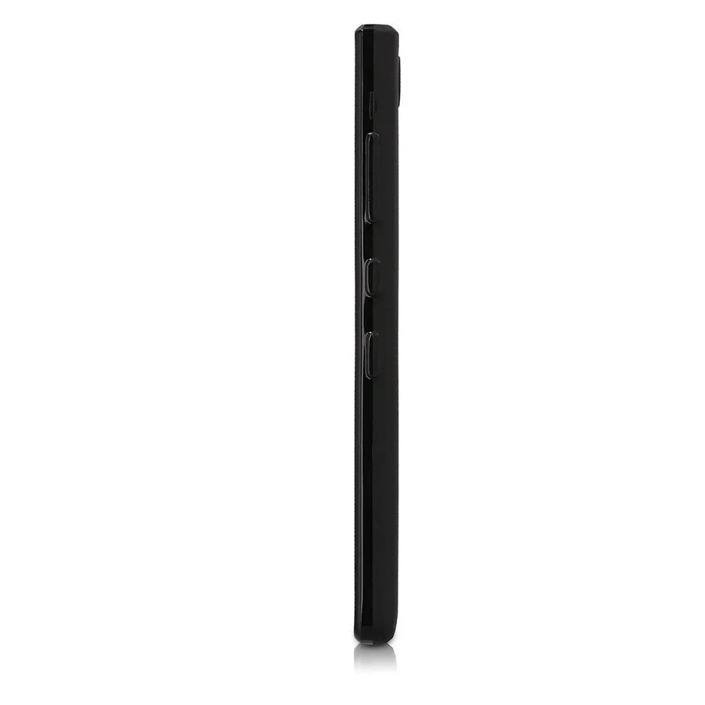 Матовый черный чехол Мягкий ТПУ силиконовый накладка для BlackBerry KEY2 LE BBE100