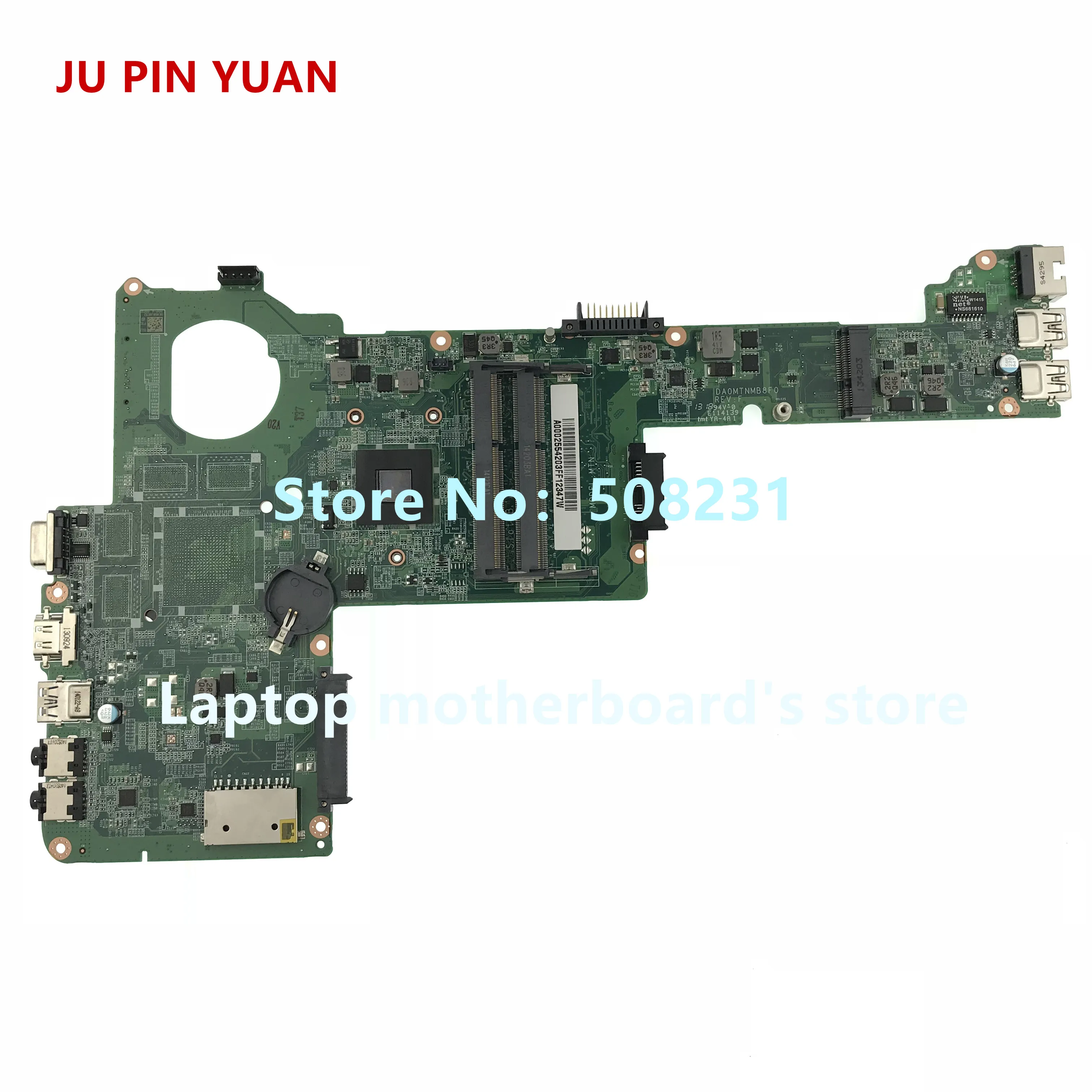

A000255420 DA0MTNMB8F0 For Toshiba Satellite C40D C45D C40D-A Laptop Motherboard All Functions Fully Tested