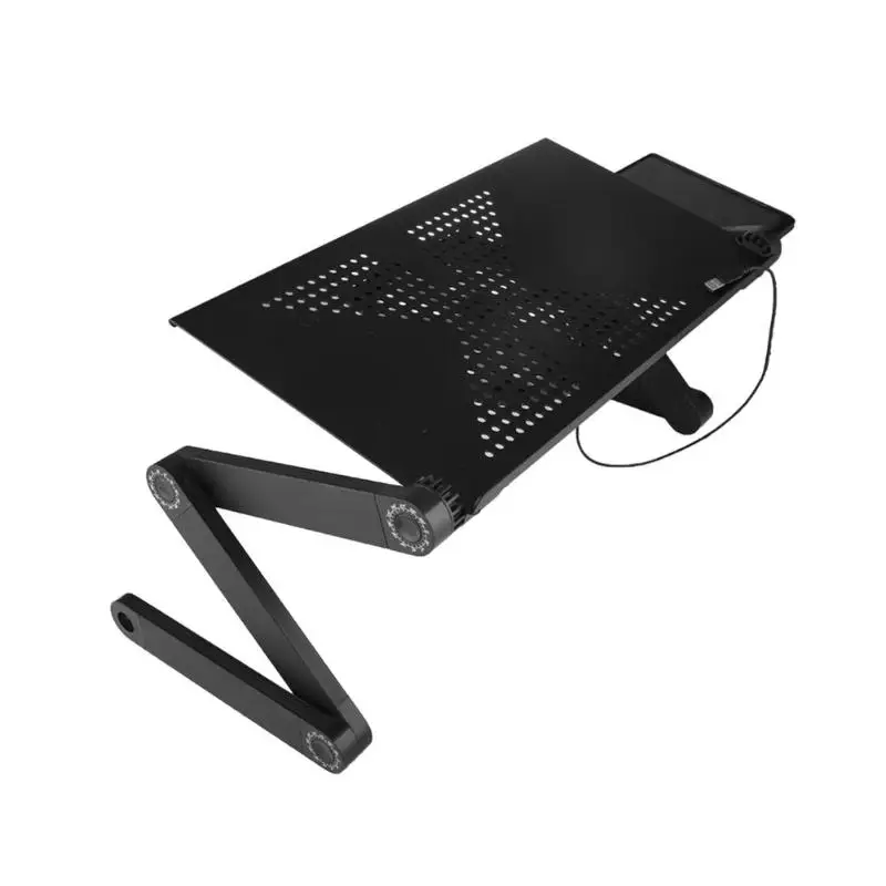 Portable Mobile Laptop Standing Desk For Bed Sofa Laptop Folding Table Notebook Desk With Mouse Pad