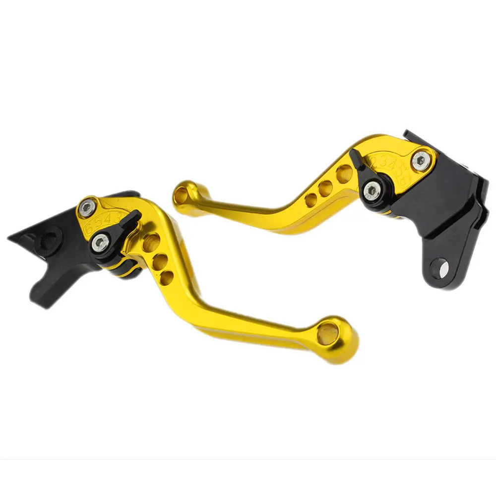 Cnc Short Adjustable Brake Clutch Levers Pair For Kawasaki Ninja Zx9r