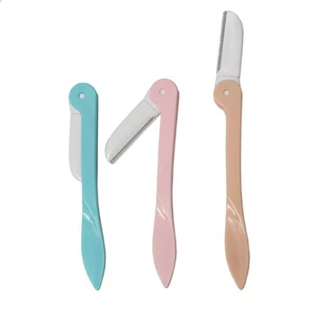 

3Pcs/Set Eyebrow Trimmer Razor Facial Hair Remover Eyebrow Trimmer Sharp Makeup Knife Shaper Shaver Blade for Eyebrows For Women