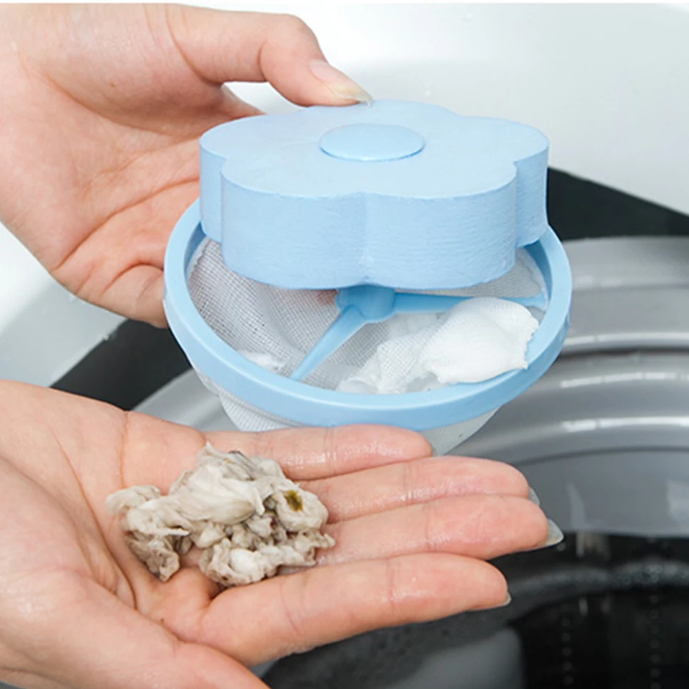 

Washing Machine Floating Fur Lint Hair Catcher Colanders & Strainers Cleaning Balls Mesh Pouch Laundry Filter Bag Cleaning Tool