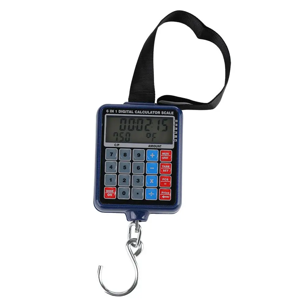

Portable LCD Digital Electronic Hanging Scale Weighing Max. Load 150Kg with Caculator Function kitchen appliance parts New