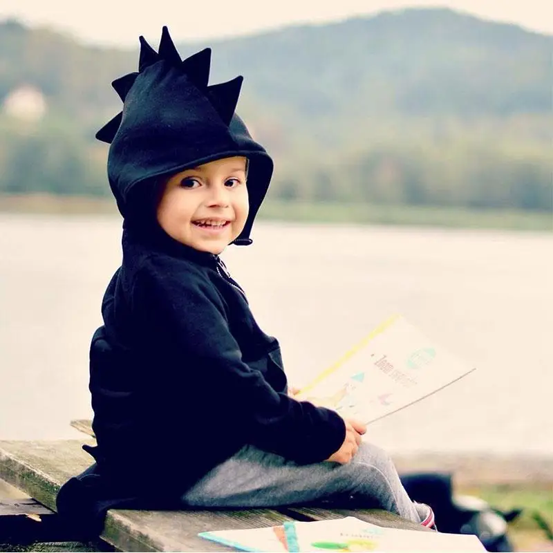 

kid boys clothes baby childrenl kids clothes girls baby jacket coat kids jacket new winter fashion cotton hooded Dinosaur tops