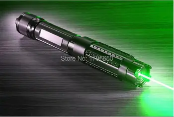 

High Power military 100w 100000m 532nm green Laser Pointer Flashlight Burning match candle lit cigarette wicked LAZER Hunting