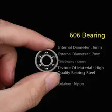 Скоростной кончик пальца верхний опорный элемент 606 подшипник палец верхний опорный элемент холостого хода 4 минуты отключения звука