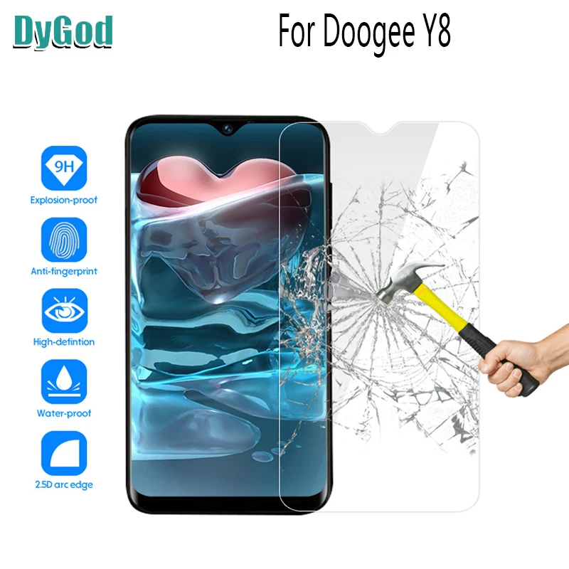 Для Doogee Y8 закаленные Аксессуары для мобильных телефонов 6 1 дюйма Противоударная
