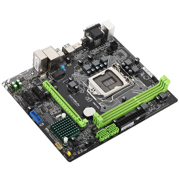 MAXSUN H311M 666 Материнская плата Intel SATA3.0 USB3.0 двухканальный DDR3 материнская