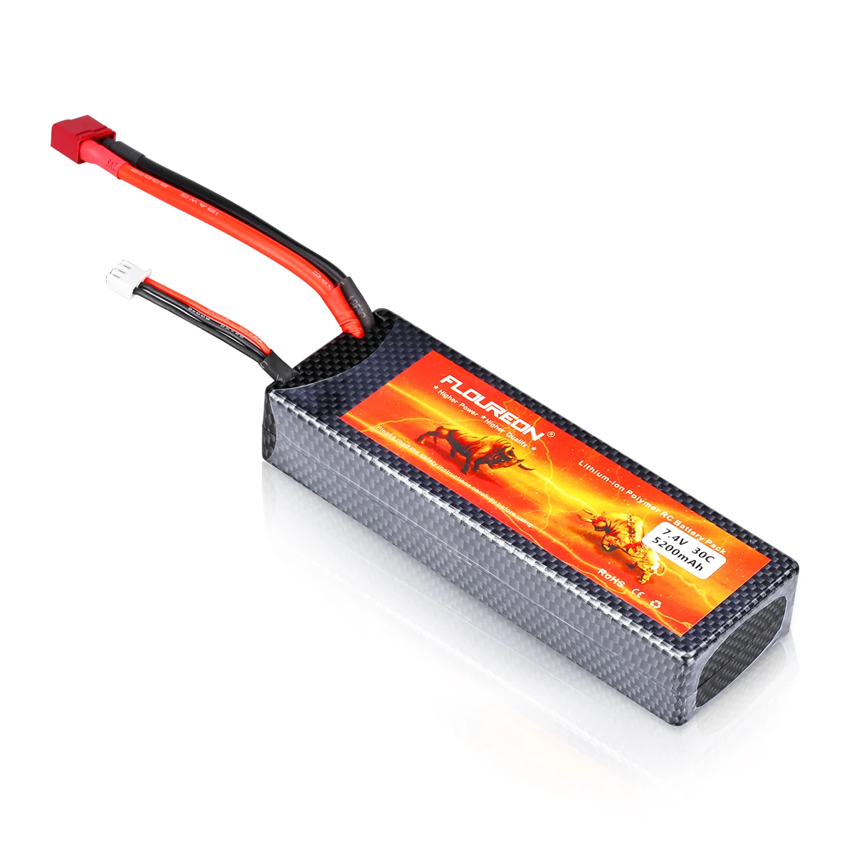 RC упаковка батарей 7 4 V 5200 mAh Lipo замена Аккумуляторная батарея для грузовой