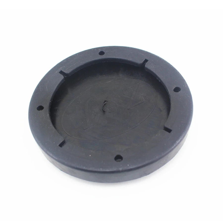 4Pcs//Set Heavy Duty Black Round Soft Rubber Arm Pads for Car Auto Lift Dia 120mm