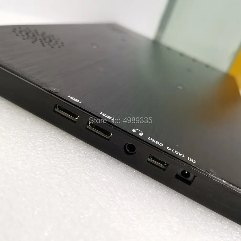  15.6-inch portable display HDMI PS4 Xbox360 Raspberry Pi Micro usb5V power solution aluminum alloy 