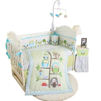 

Eco-friendly easy cleaning cute new manufactured competitive price 4 piece baby bedding set