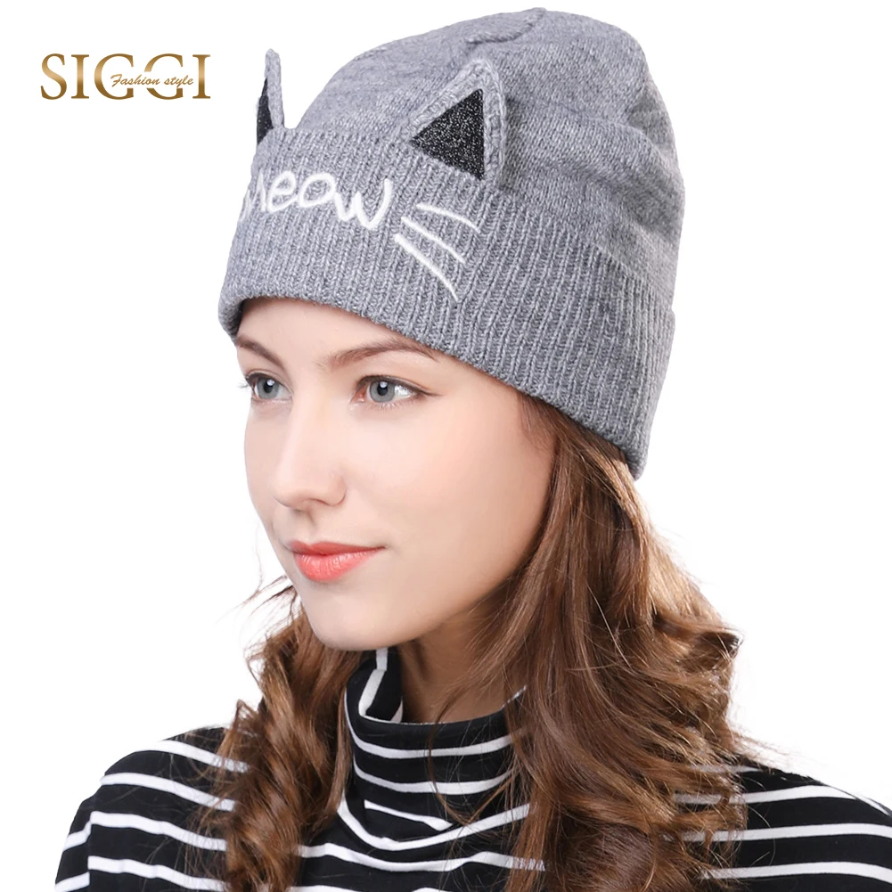 fleece lined wool hat womens