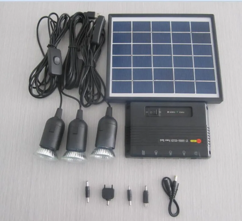 

solar panel Solar Lighting Lamp Solar DC System Mobile Power Supply 4W Solar Panel Outdoor Camping Tent Lamp