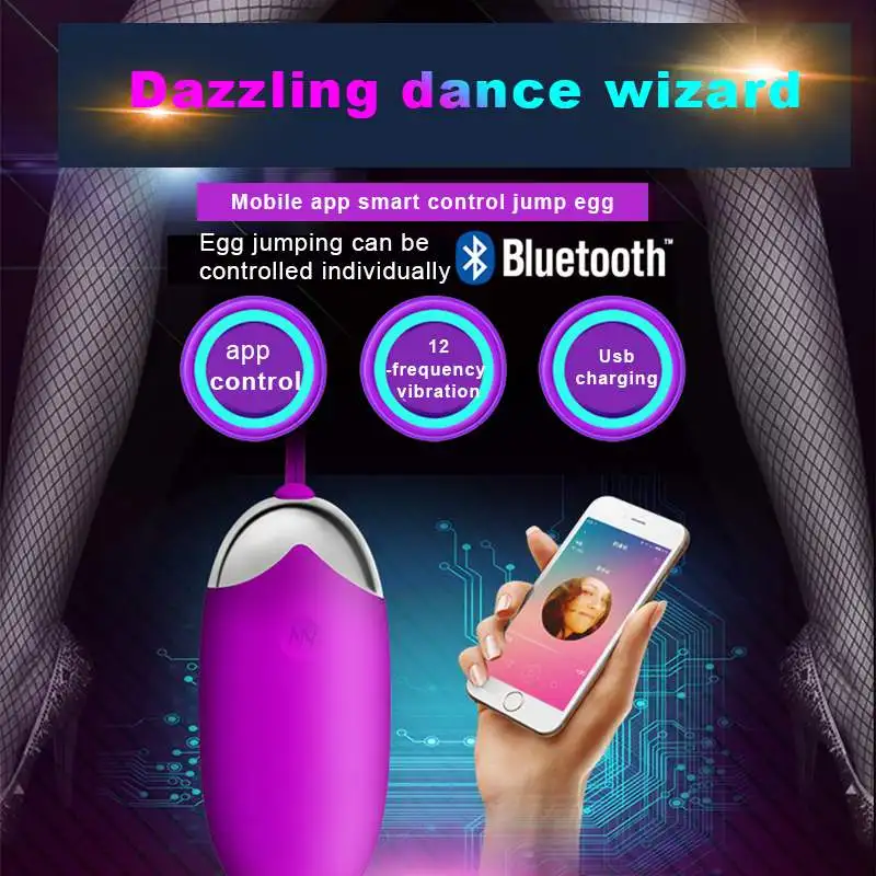 Вибратор Meselo для женщин с пультом дистанционного управления bluetooth 12 режимов