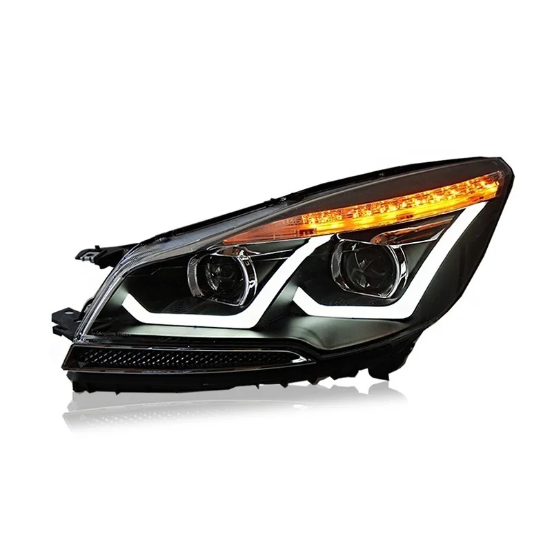 

Turn Signal Daytime Running Lamp Lights Assembly Cob Drl Luces Led Para Auto Assessoires Car Lighting Headlights For Ford Kuga