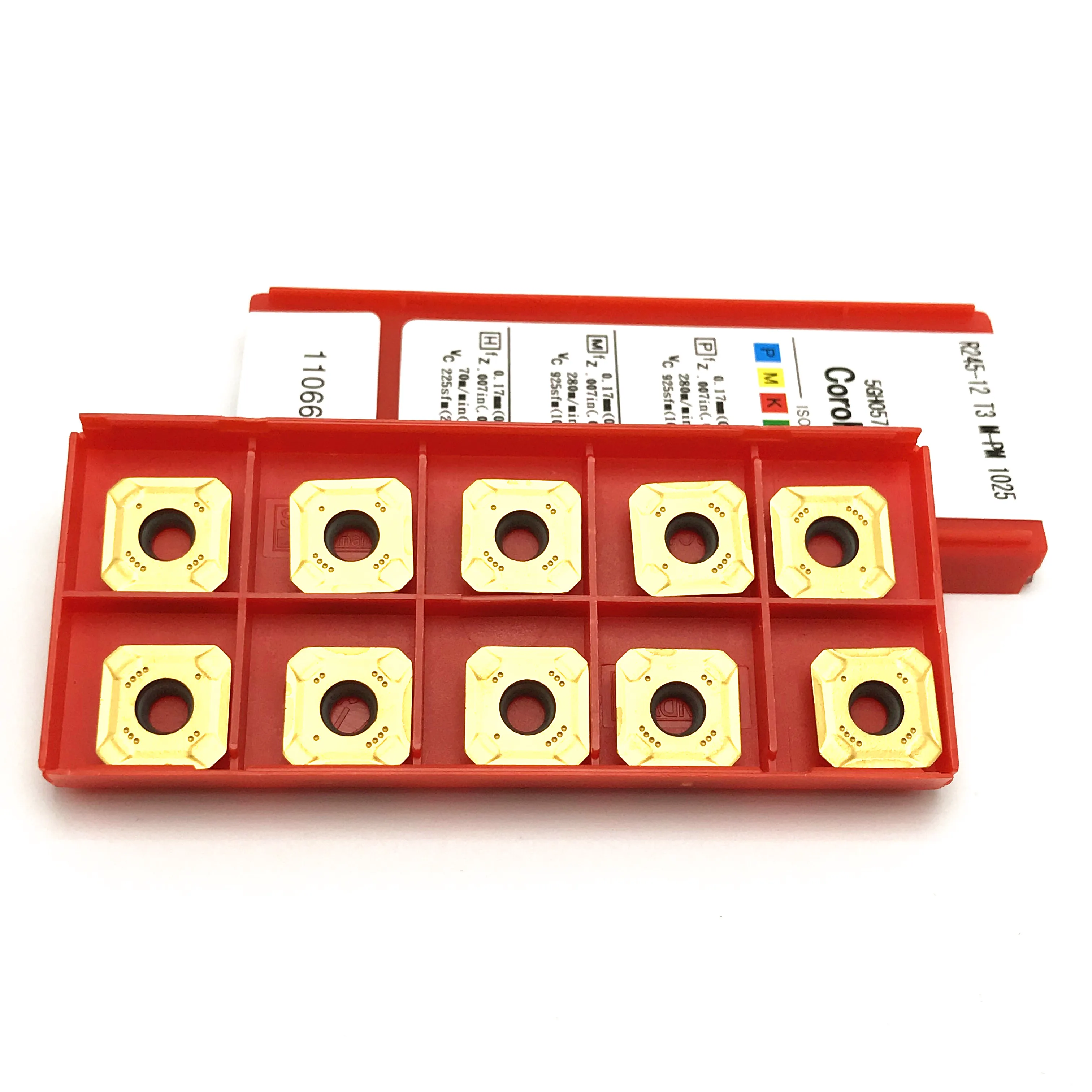 

Carbide insert R245-12T3M-PM 1025 cnc carbide tool carbide milling insert R245 12T3 Lathe tool