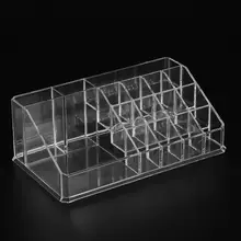 Органайзер для макияжа, органайзер для косметики, прозрачный чехол для дизайна ногтей, губная помада, коробка для хранения, держатель для лака для ногтей, органайзер, дисплей