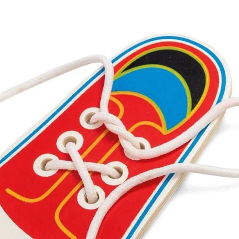 Educational Toy Lacing Shoes Learning Tie Laces Children Tools Helpful/Useful Educational Toy Lacing Shoes Learning Tie Laces Children Tools Helpful/Useful
