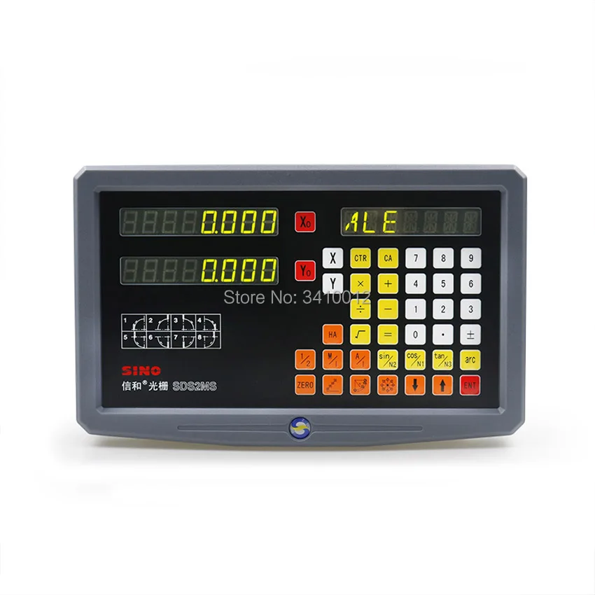 

SINO DRO SDS2MS used for CNC/Milling/Lathe/Drilling/Cutting Digital Readout Display System Free Shipping