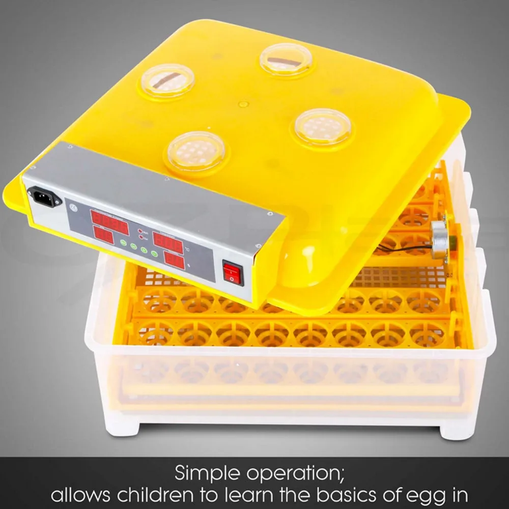 

Hottest Selling! 48 Eggs Incubator Poultry Chicken Duck Eggs Incubator Fully Automatic Turning High Incubating Rate