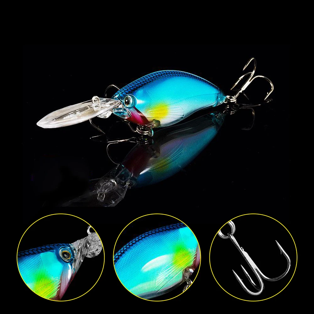 Mini Señuelos De Pesca De Pececillos Que Se Hunden, Cebo Artificial Wobbler Para Trucha, Lubina