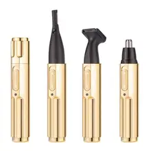 3 в 1 Для мужчин электробритва для удаления волос в носу триммер Перезаряжаемые Бритва для бровей парикмахерские принадлежности бритвенные насадки электробритва для удаления волос в носу триммер слишком