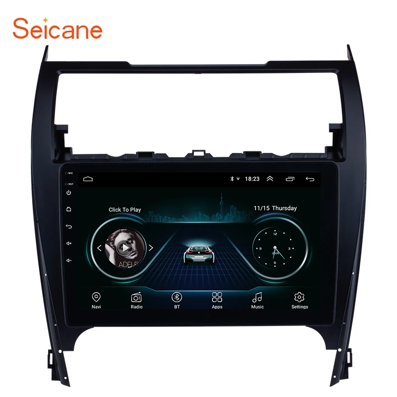 Seicane Android 8,1 автомобилей Радио мультимедийный плеер для TOYOTA CAMRY 2012 2013 2014 2015 2016 2017 2din gps навигации Поддержка OBD2