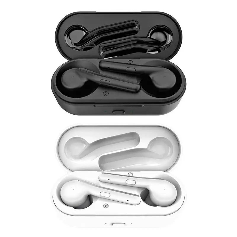 

2019 Hot Sale Mini TWS Wireless Bluetooth Earphones In-Ear Stereo Earbuds Sports Earphone With Charging Box Mic