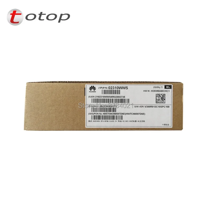 Бесплатная доставка HUAWEI модем hg8240h GPON ONU ONT 4FE + 2TEL волоконно оптический onu gpon такая