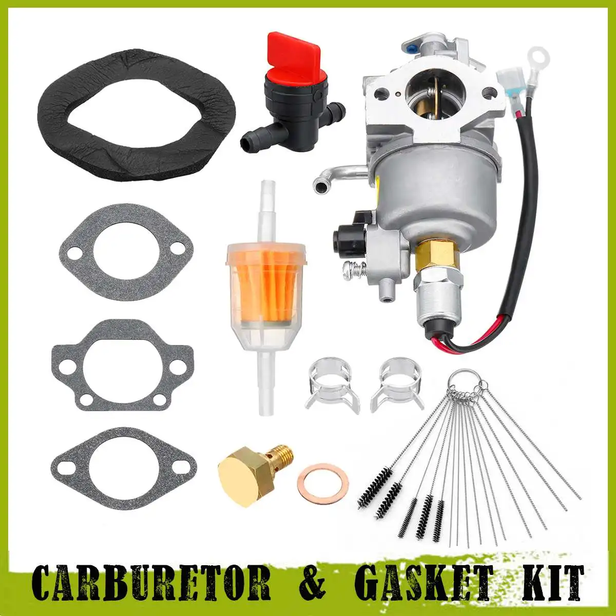 

Carburetor rebuild kit replaces Onan kit A041D736 for Onan engine model Onan marvel schebler model 4000W 4KYFA26100
